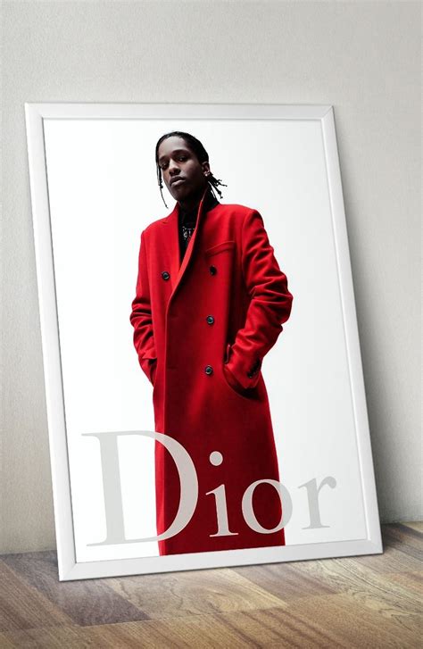 asap rocky dior prints|asap rocky originals.